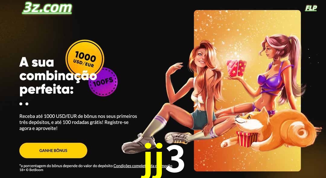 jj3 cassino online Brasil com promoção especial de depósito e jackpots