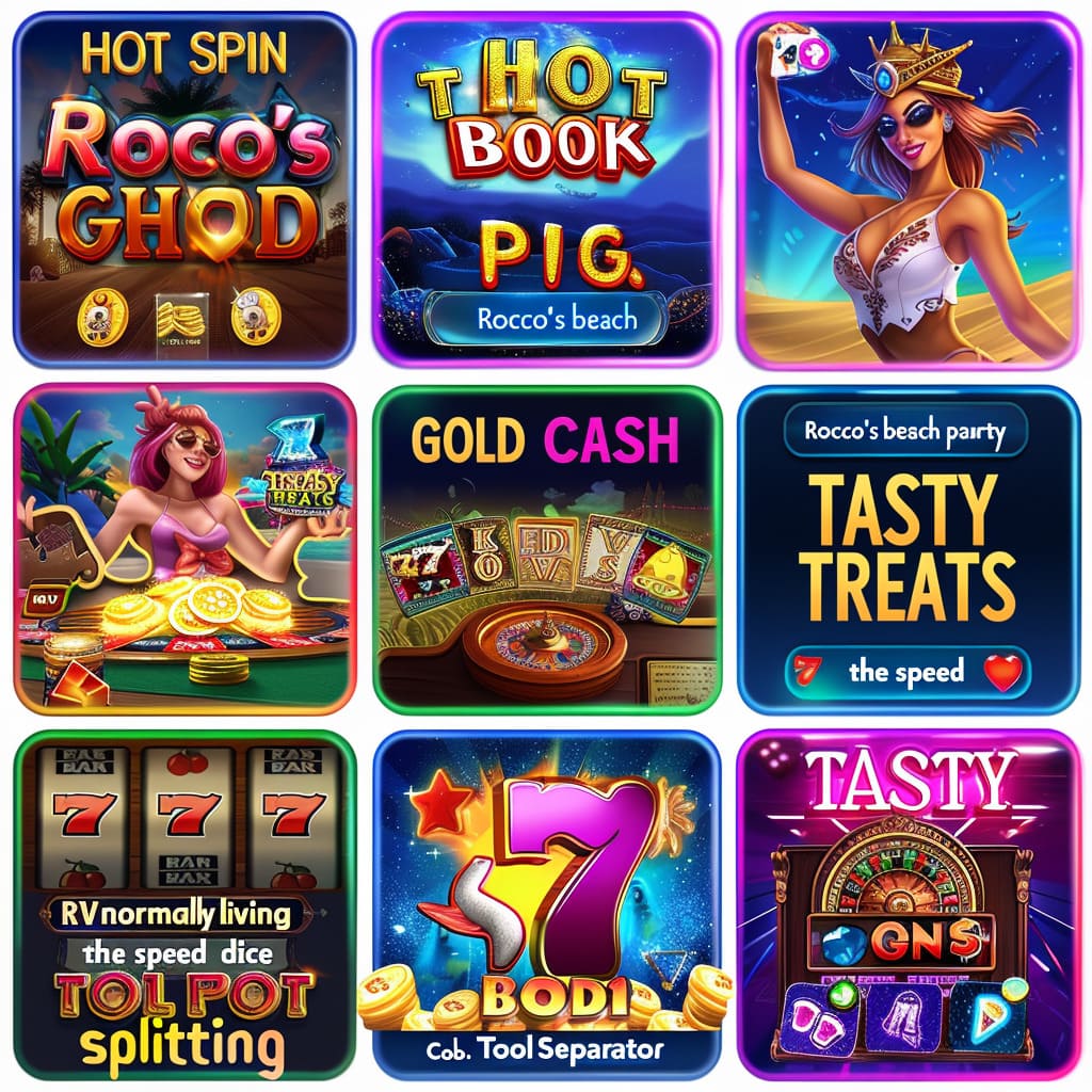 jj3 caça-níqueis online com jogos populares como Hot Spin, Gold Cash e Tasty Treats